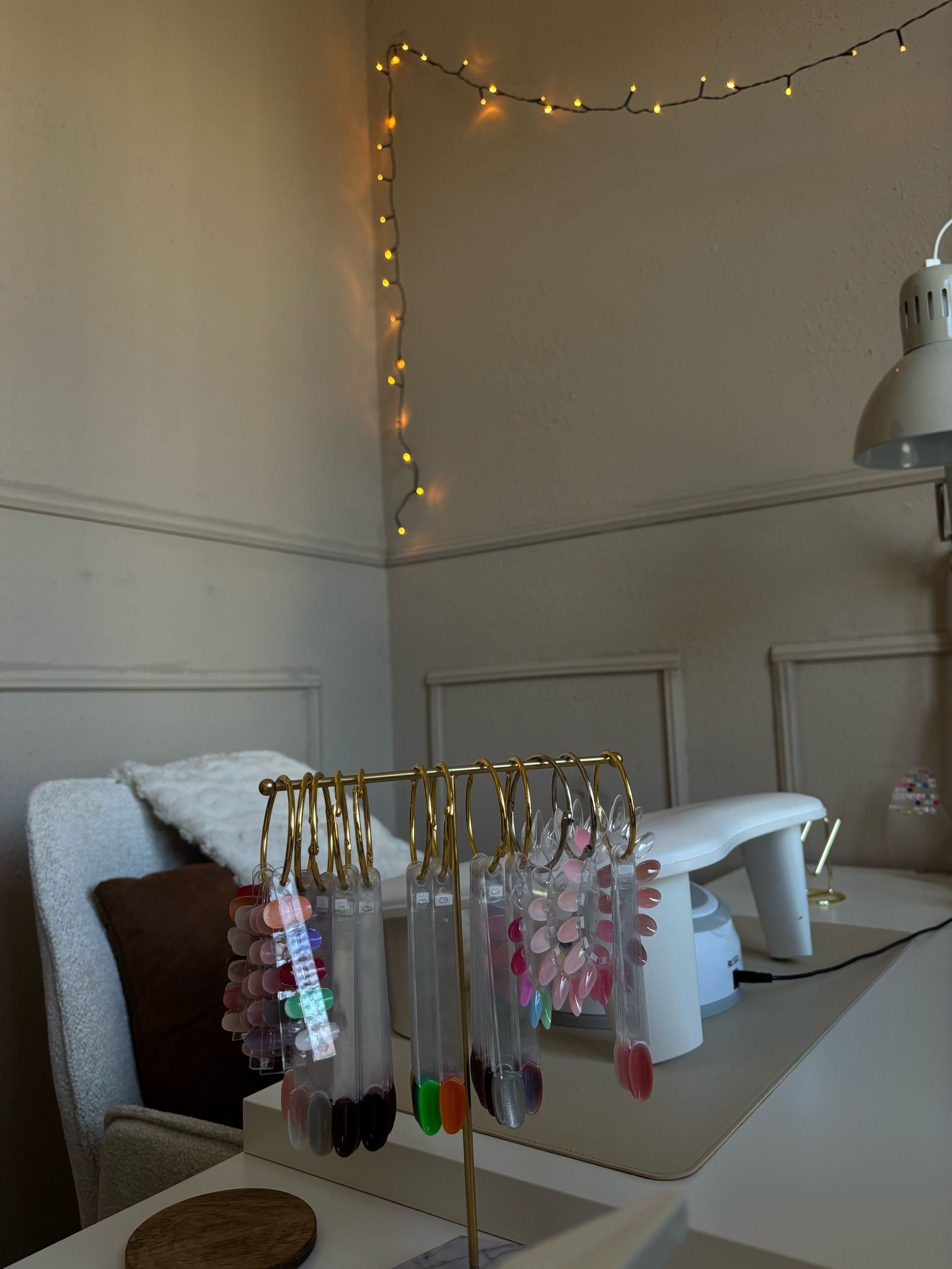 Daph's Nailroom Werkplek